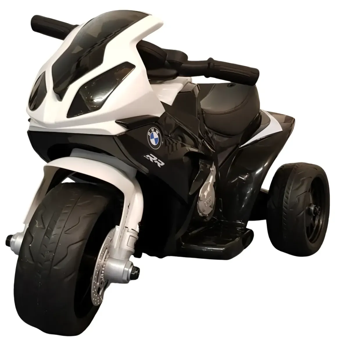 BMW Moto Elettrica per Bambini a Batteria 3 Ruote Motorino Scooter Cavalcabile