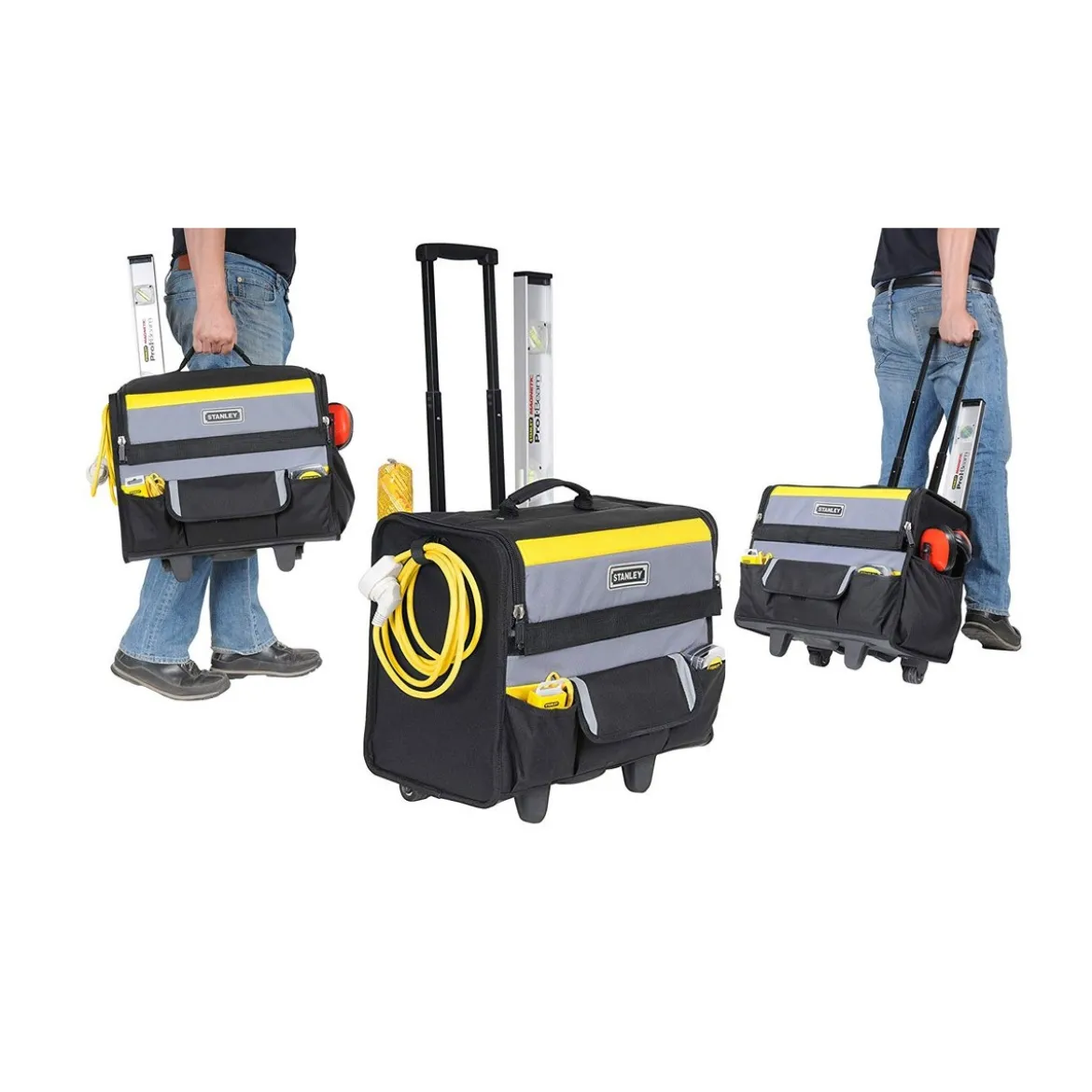 Borsa Stanley Ruote Porta Utensili Trolley Cassetta Attrezzi Valigia Organizer