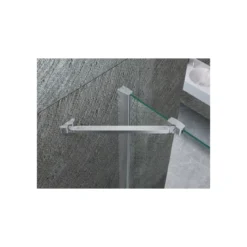 Box Cabina Doccia 2 Anta Battente 70 x 80 90 100 Fissa 8 mm Angolare Cristallo