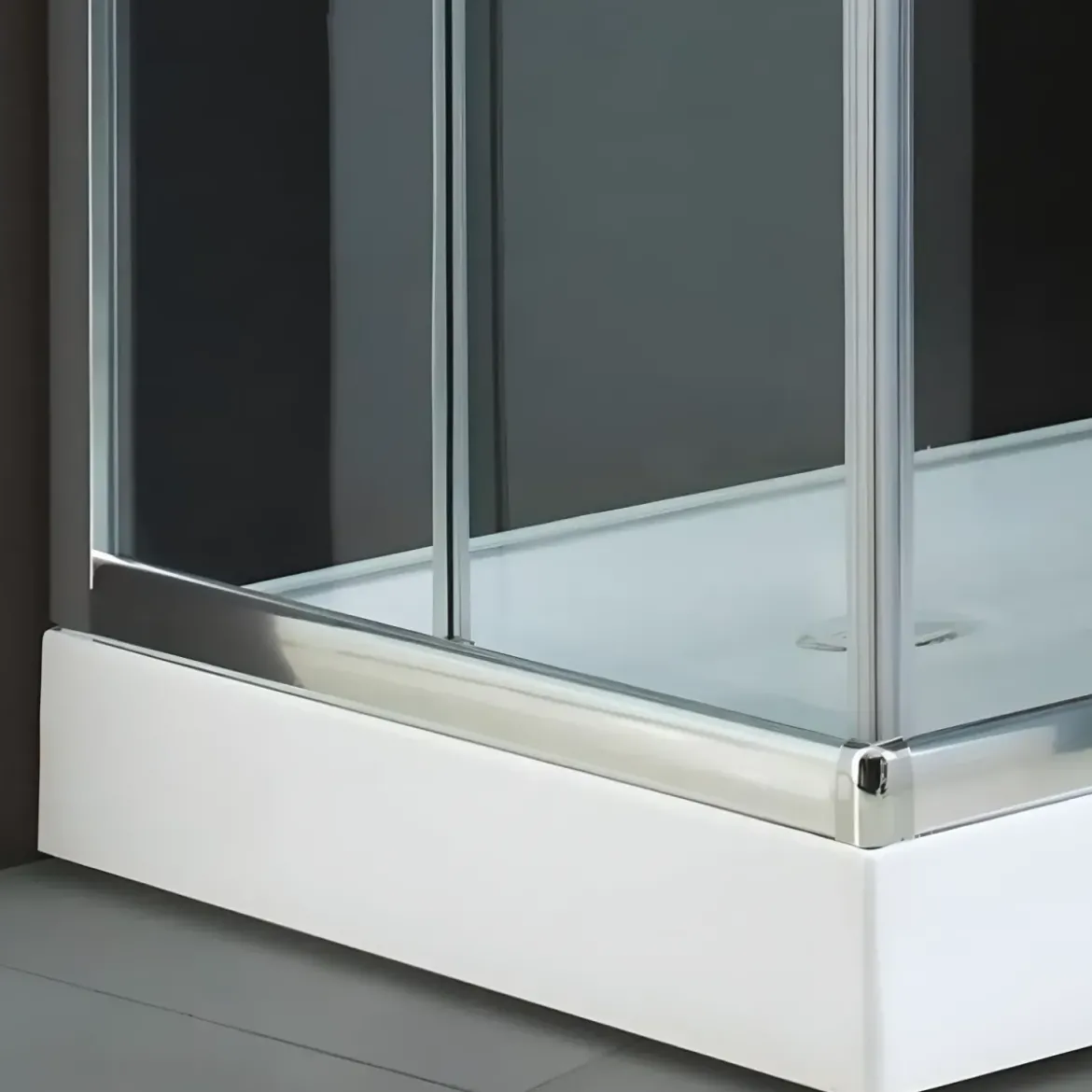 Box Doccia Cristallo 4mm Angolare Ante Scorrevoli Quadrato Rettangolare