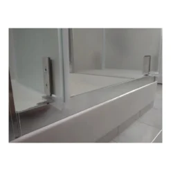 Box Doccia 3 Lati Opaco 6 mm Anta Battente Saloon 60 70 80 90 100 120 130 140 cm