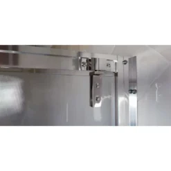 Box Doccia Nicchia 2 Ante Opaco Vetro 6 mm Battente Saloon Parete in Cristallo