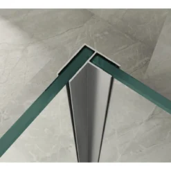 Box Doccia Sopravasca Anta Pieghevole Vetro 6mm 85+40 cm
