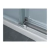 Box Doccia 80x80 90x90 8 mm 2 Ante Scorrevole Tondo Circolare in Vetro Cristallo