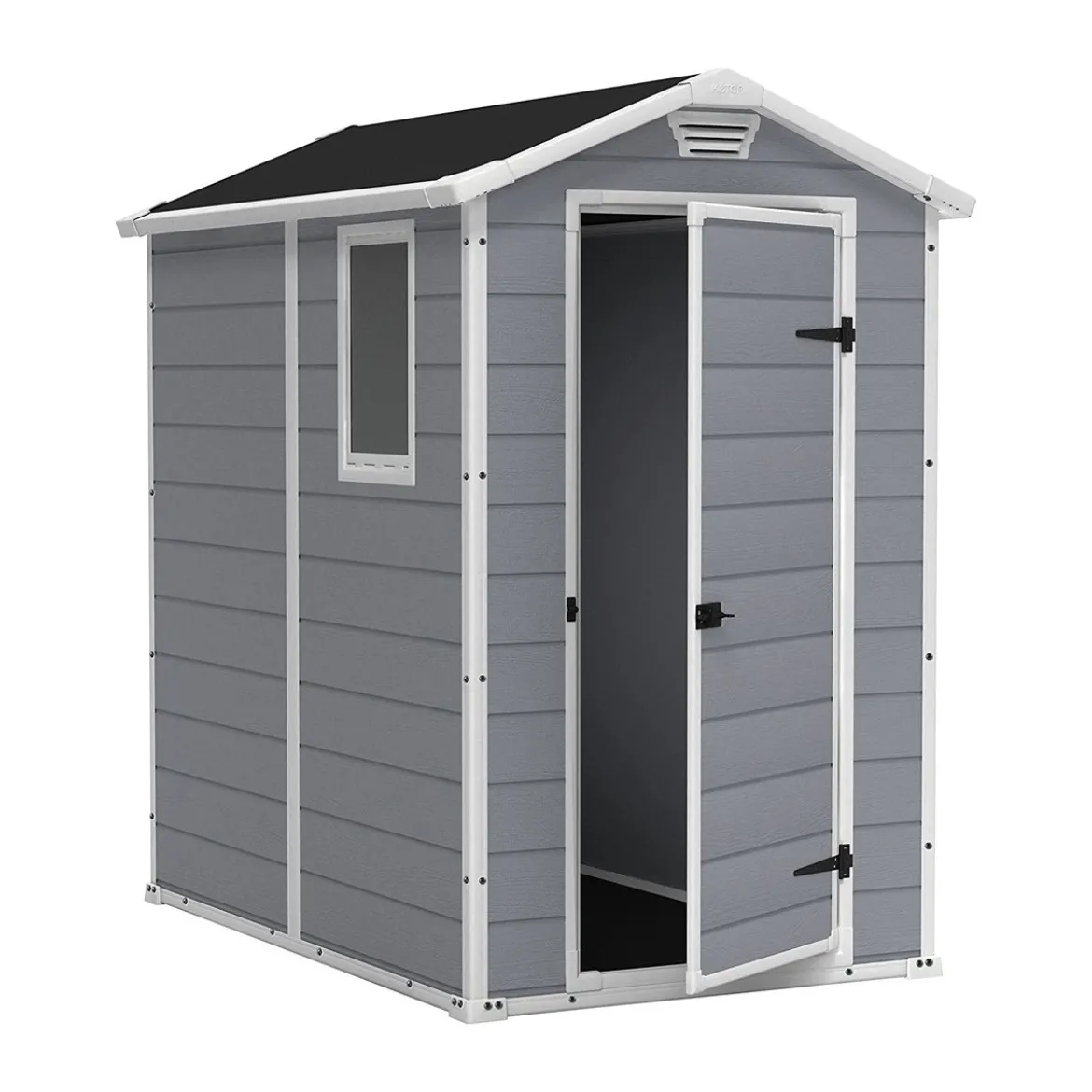 Box per Esterno Keter Manor 130x192 da Giardino Grigio