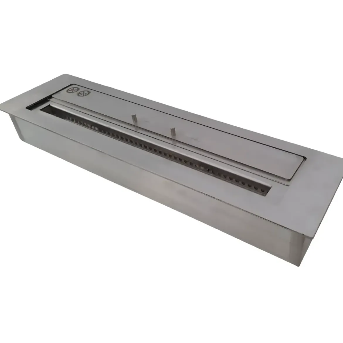 Bruciatore Bioetanolo da Incasso 60x16 a Serranda Apertura Regolabile