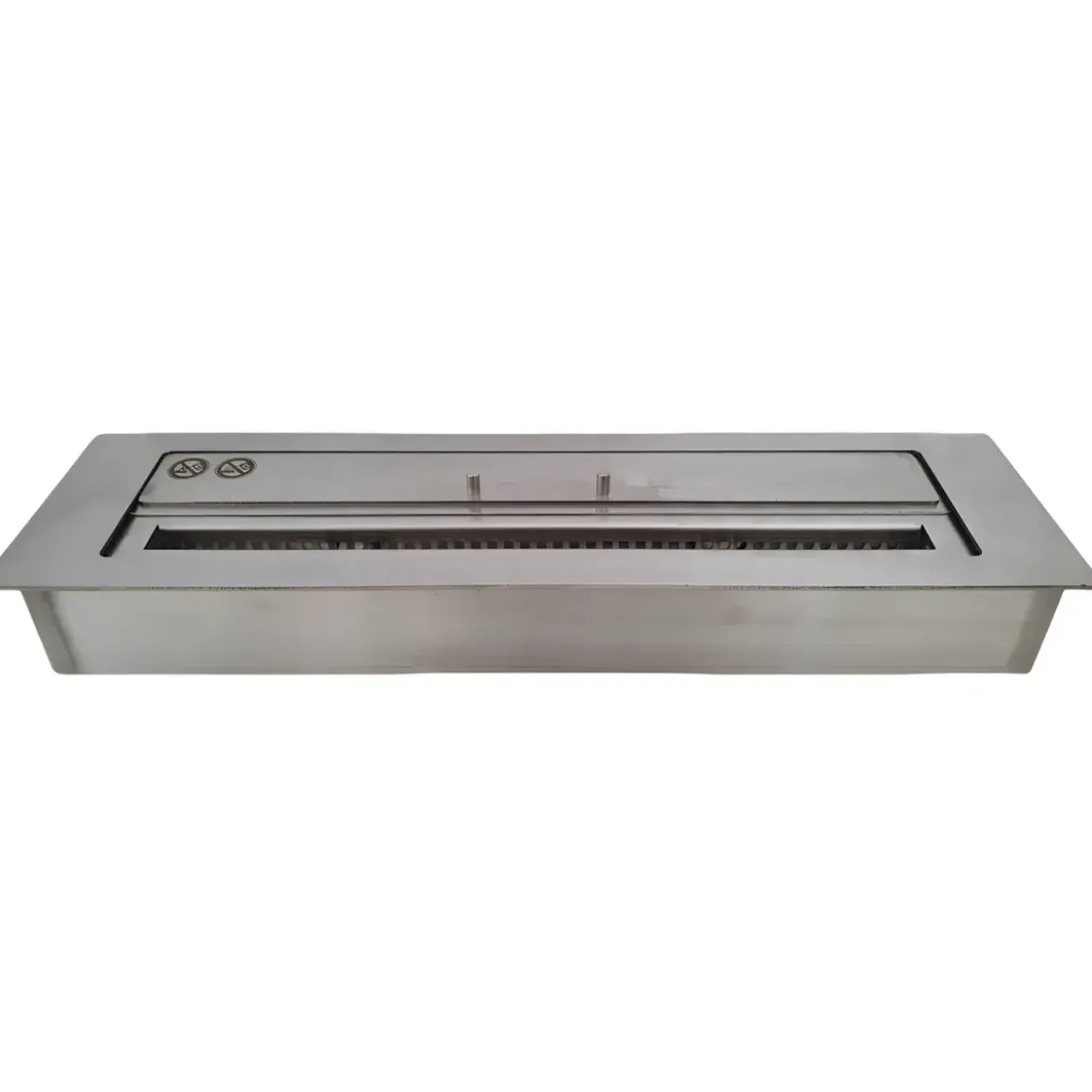 Bruciatore Bioetanolo da Incasso 60x16 a Serranda Apertura Regolabile