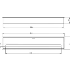 Bruciatore Bioetanolo 7L in Acciaio Inox per Biocamino da Incasso