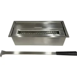 Bruciatore Bioetanolo 1,5L in Acciaio Inox per Biocamino da Incasso