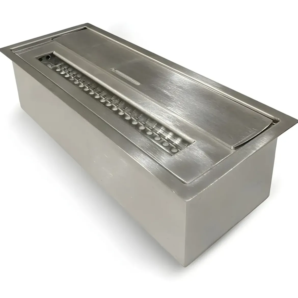 Bruciatore Bioetanolo 1,5L in Acciaio Inox per Biocamino da Incasso