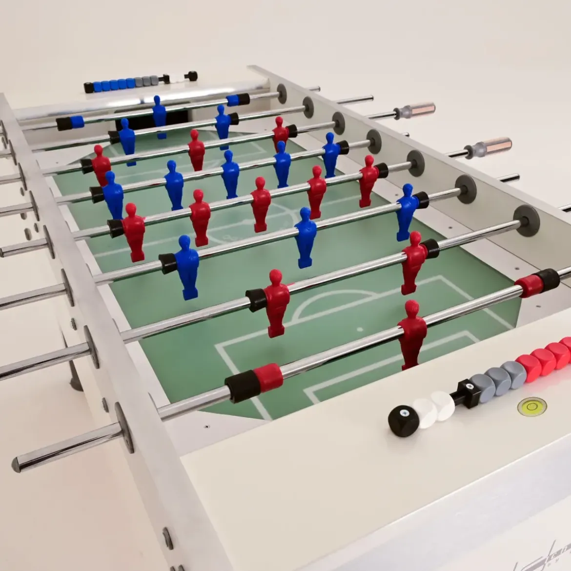 Calciobalilla con Gettoniera Aste Uscenti da Competizione Campo Lungo