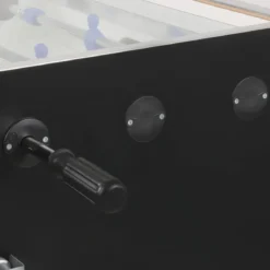 Calciobalilla con Vetro Superiore Aste Rientranti Biliardino da Interno