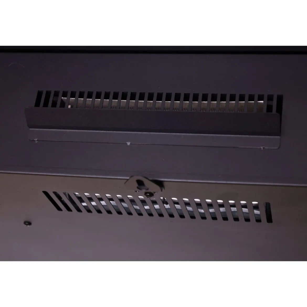 Caminetto Elettrico da Parete 180 cm con Fiamma Finta a Led 1500W