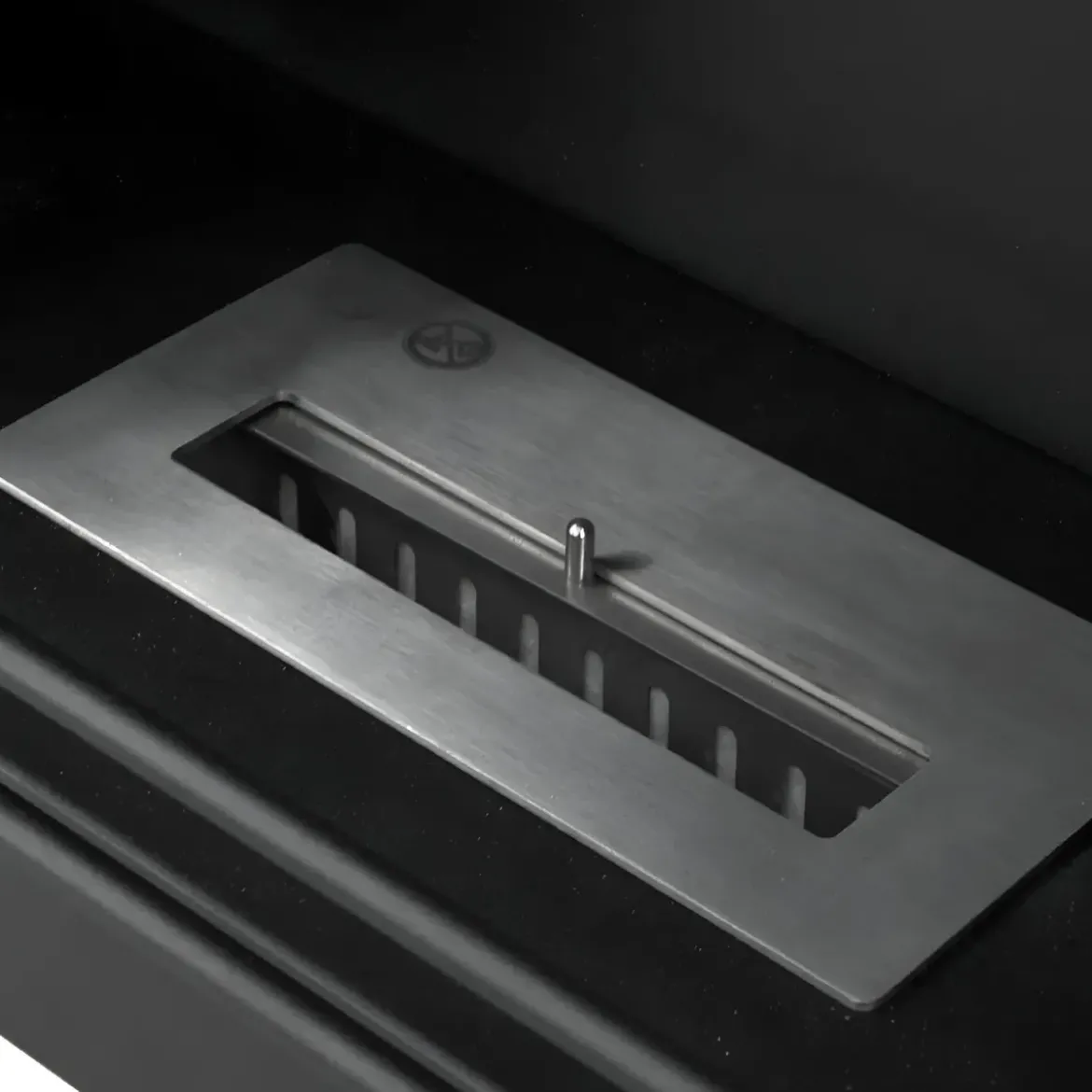 Camino a Bioetanolo 3,4 kW da Pavimento 1,2L Marrone in Legno MDF