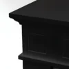 Camino a Bioetanolo 3,4 kW da Pavimento 1,2L Nero in Legno MDF