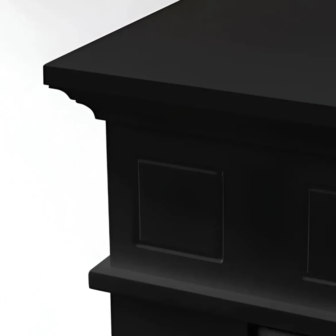 Camino a Bioetanolo 3,4 kW da Pavimento 1,2L Nero in Legno MDF