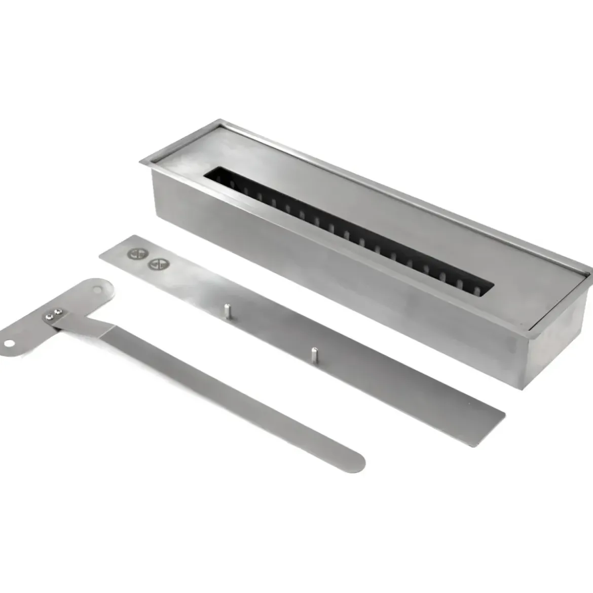 Camino a Bioetanolo 1,8L Angolare da Pavimento Bianco 3,4 kW Legno MDF