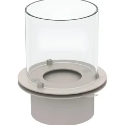 Camino Bioetanolo 1,5L Cono Ø60 Bianco da Terra da Interno Esterno