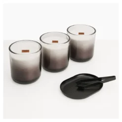 Camino da Arredo a Candele TAGU ZenFlame Larsen Bianco