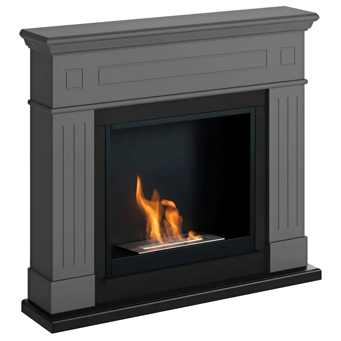 Camino TAGU a Bioetanolo Larsen FreeFlame Grigio Fiamma Reale