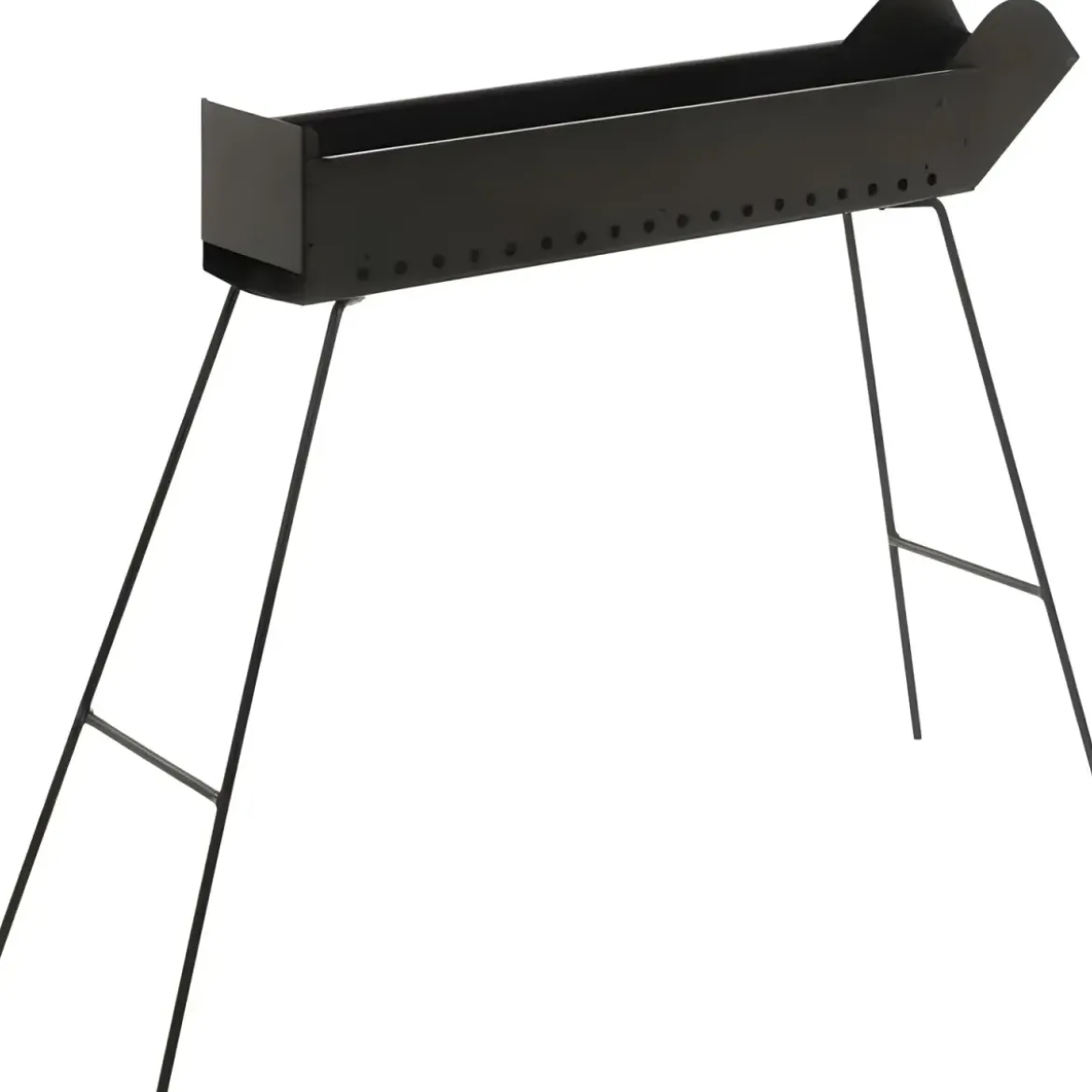 Canalina Fornacella Arrosticini Spiedini a Carbone 60x14 Pieghevole