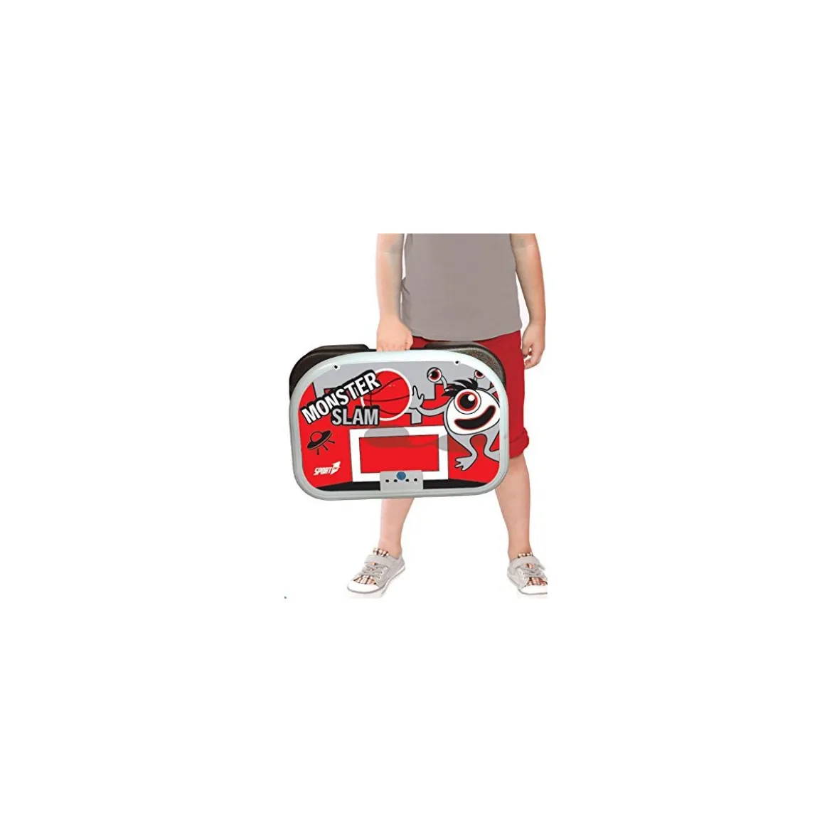 Canestro da Basket Piantana Pallone Pompa Aria Pallacanestro Bambini Regolabile