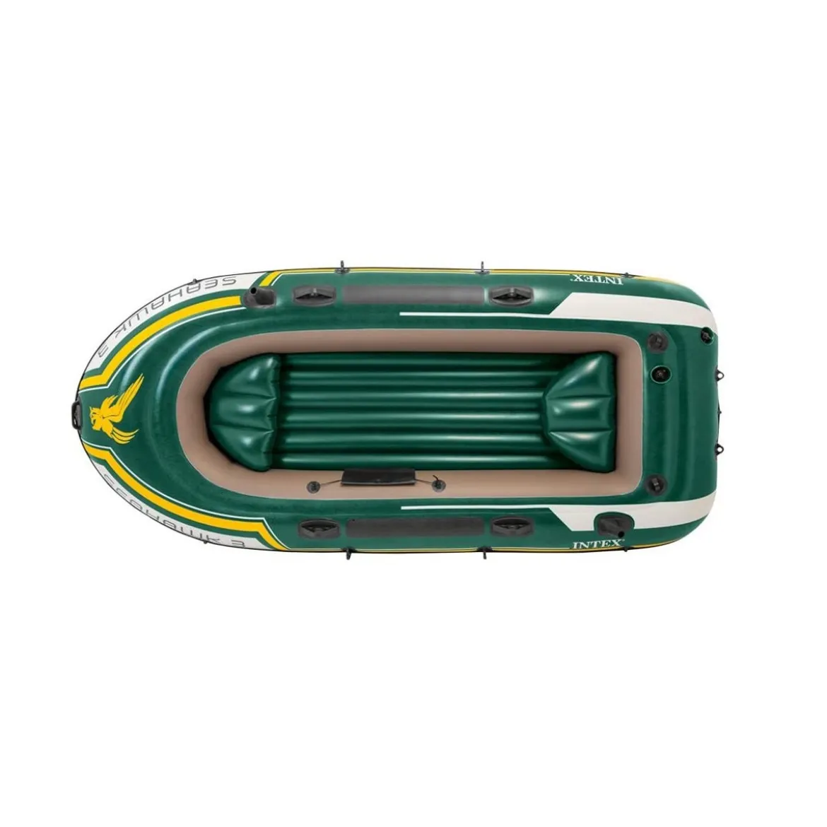 Canotto Intex 3 Persone 295x137 Gommone Tender Gonfiabile Pesca Remi Pompa Mare