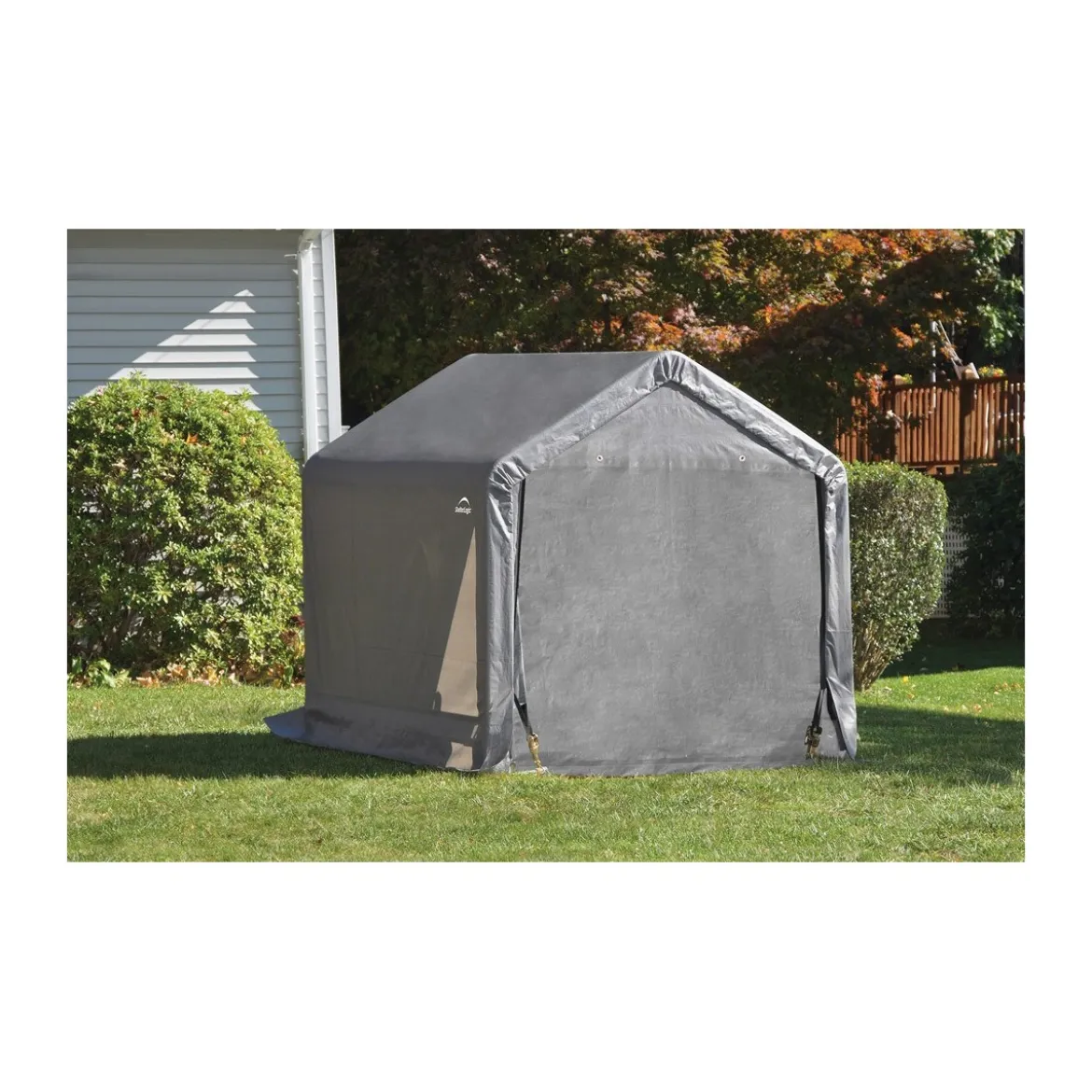Capanno Gazebo Rimessa per Attrezzi da Giardino Arredo Esterno Capannone in PVC