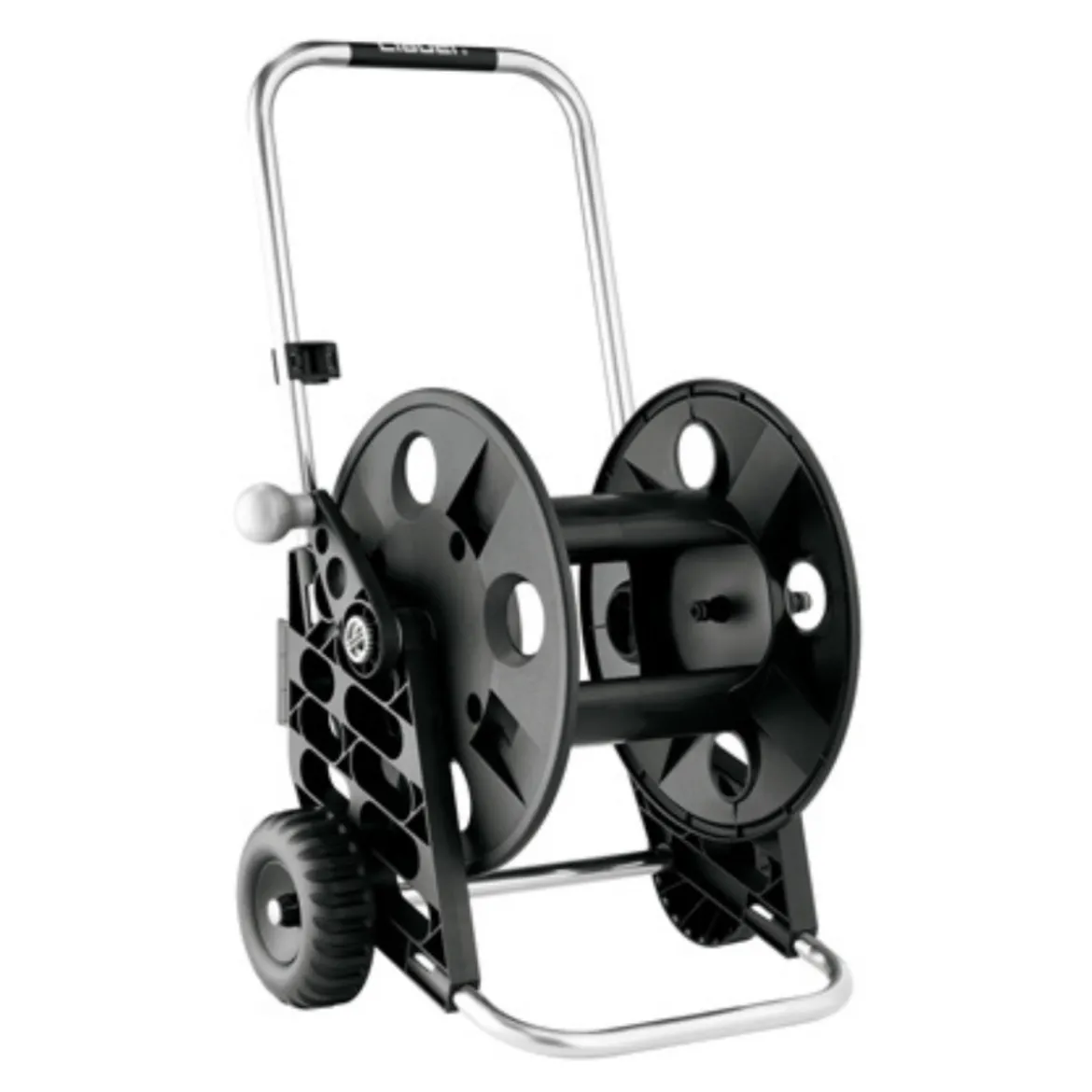 Carrello Avvolgitubo Nero per giardino