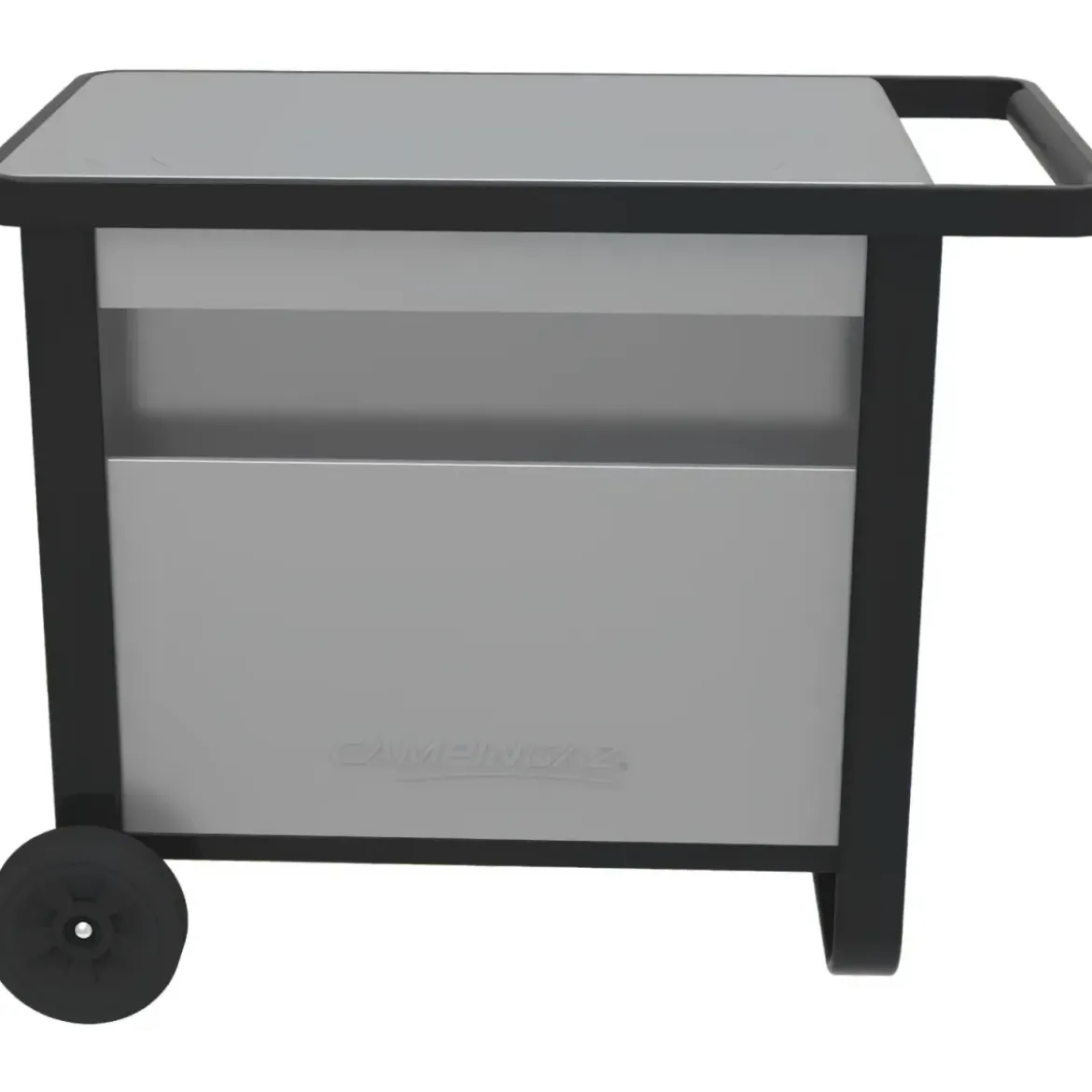 Carrello per Barbecue Campignaz in Acciaio con Ripiano Estraibile