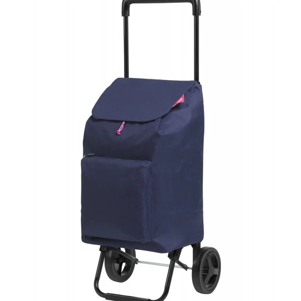 Carrello per Spesa Pieghevole Carrellino con Ruote Impermeabile Blu