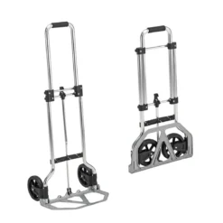 Carrello Pieghevole Portapacchi Max 45kg Bravetta Trasporto Trasloco Giardino