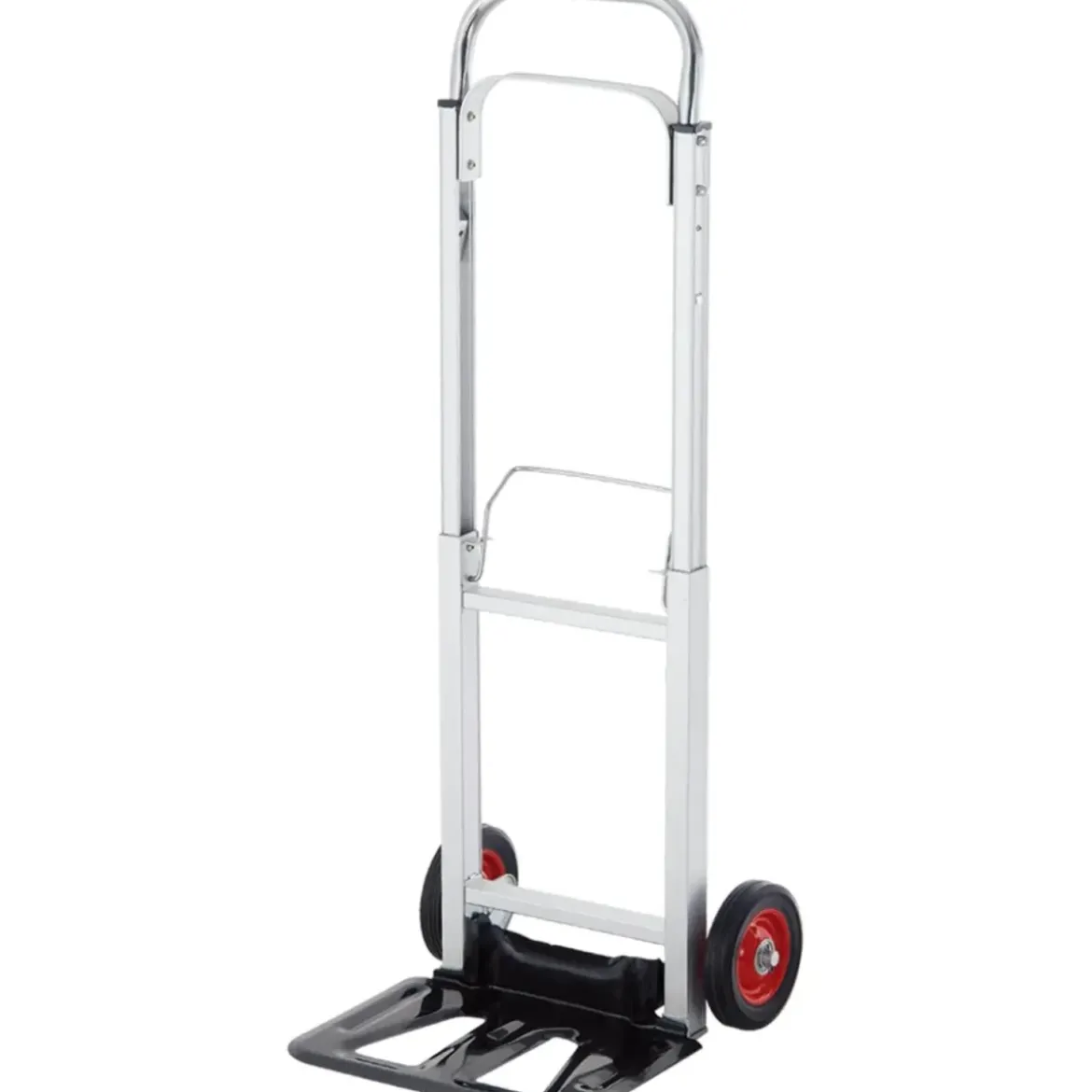 Carrello Pieghevole Portapacchi in Alluminio 37x40x110 cm Max 90kg