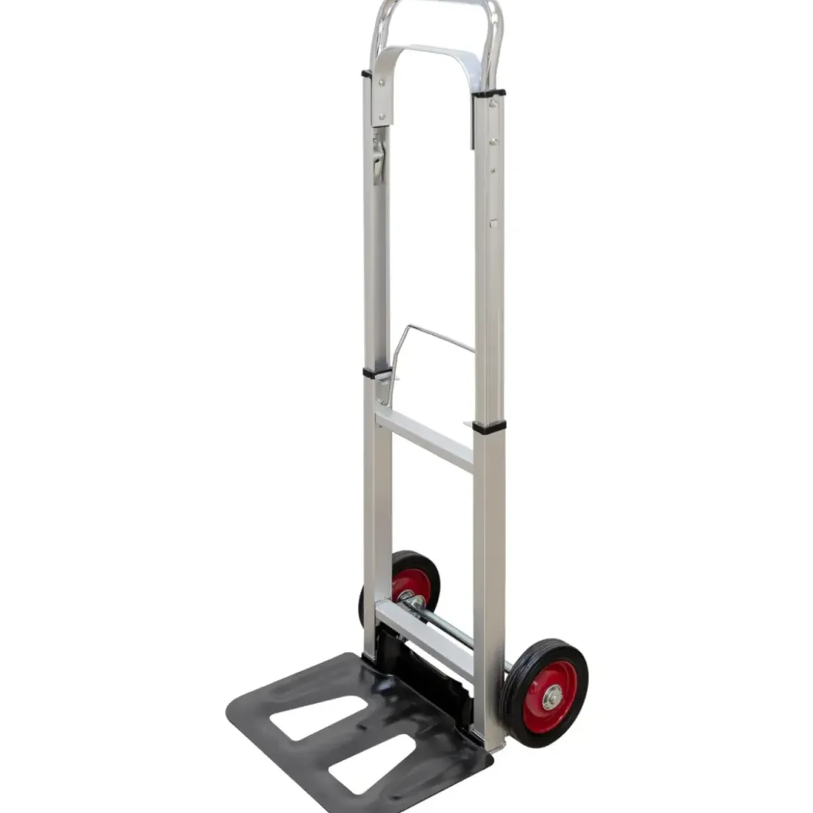 Carrello Pieghevole Portapacchi in Alluminio 37x40x110 cm Max 90kg