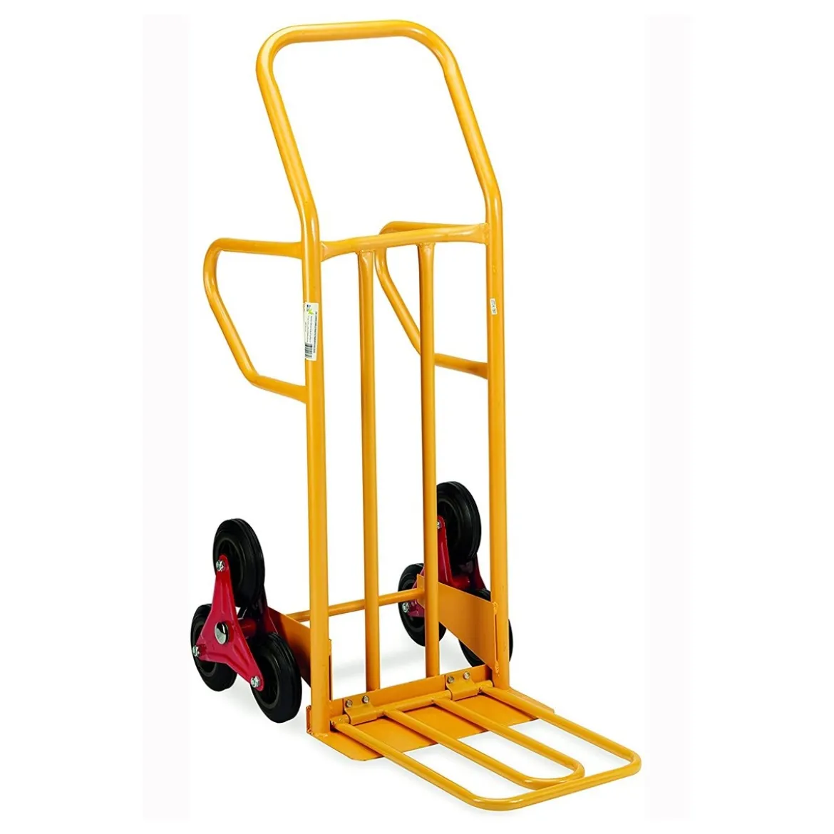 Carrello Portapacchi per Scale Trasporto 250 Kg Portatutto Bravetta con 3 Ruote
