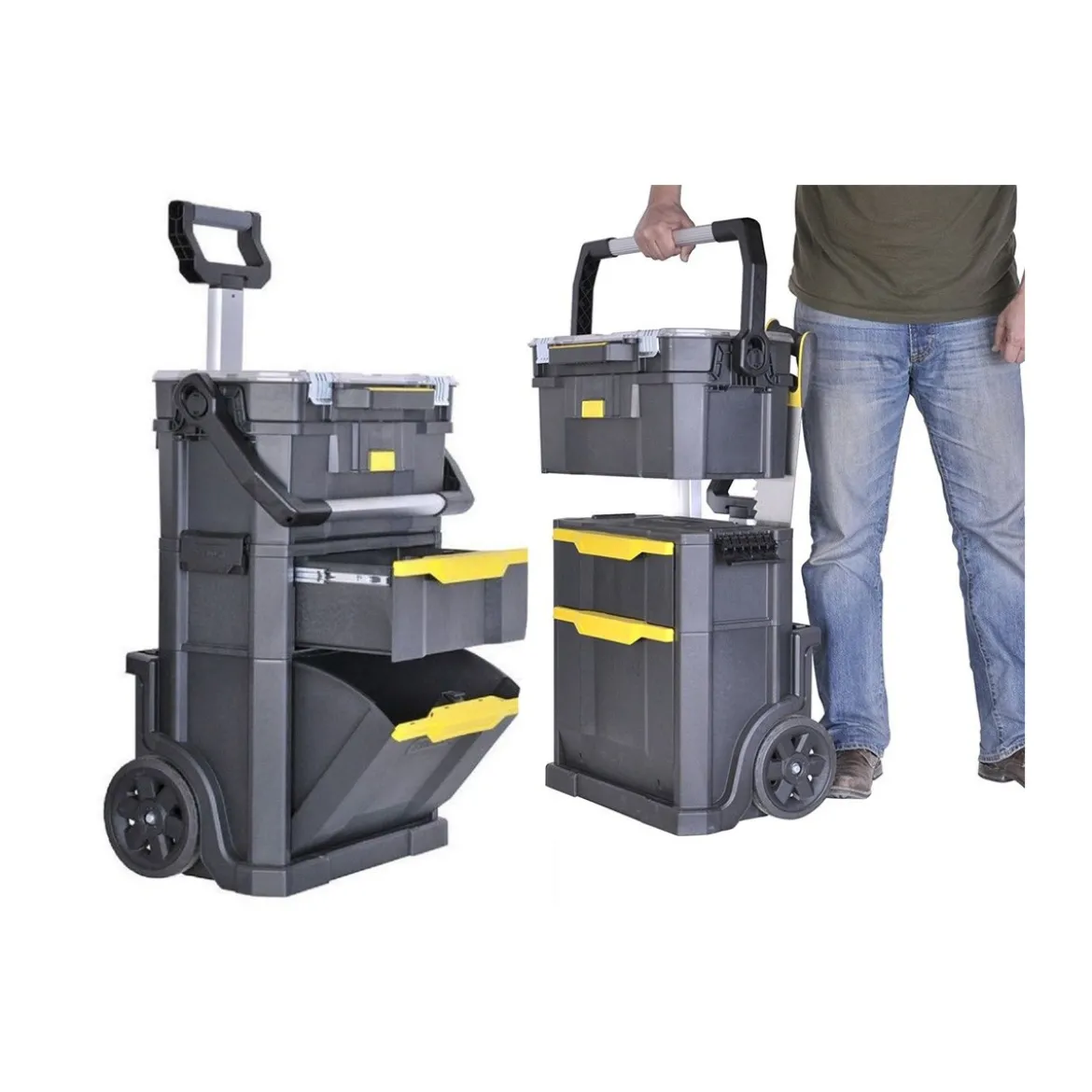 Carrello Portautensili Stanley Trolley Cassetta Attrezzi da Officina Multiuso