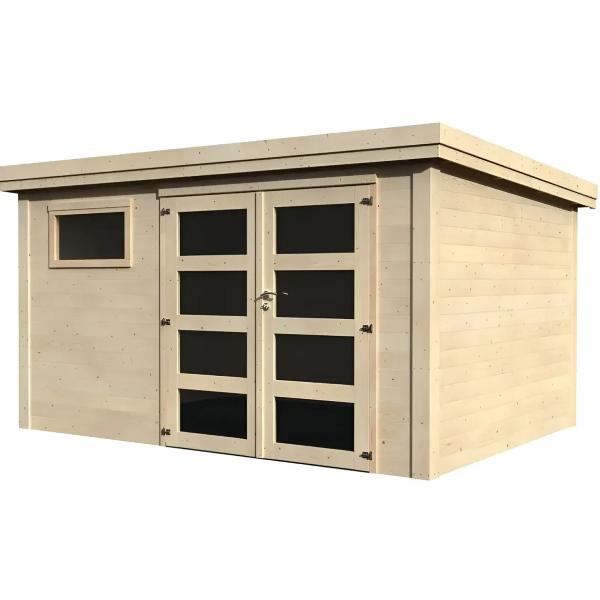 Casa 365x275 in Legno 28 mm da Giardino Rimessa per Attrezzi Casetta Depandance