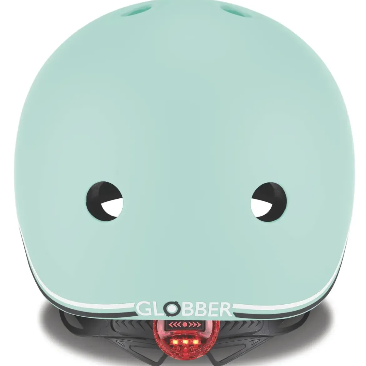 Casco Bici Bambini Regolabile Verde Pastello XXS-XS 48-51 cm con LED
