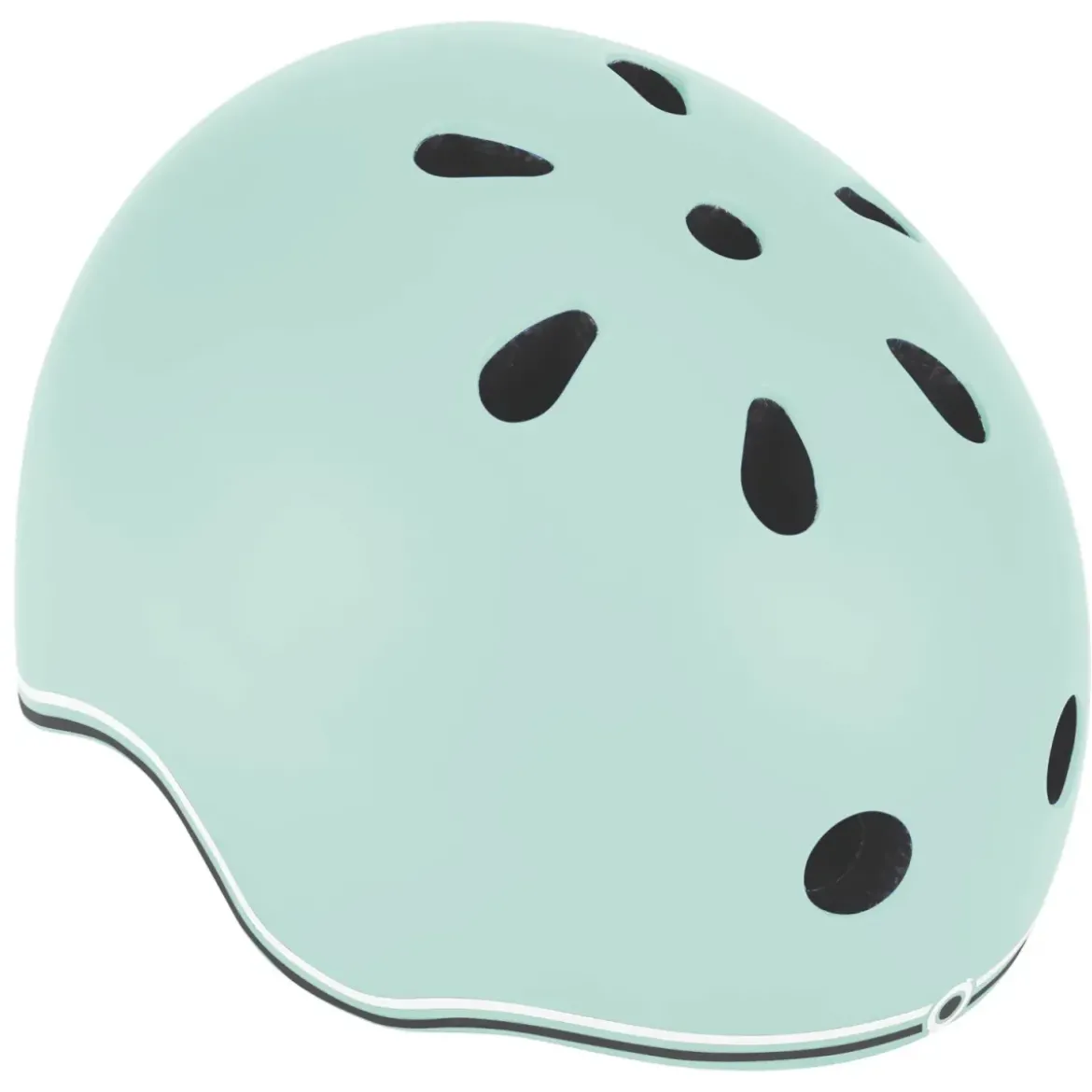 Casco Bici Bambini Regolabile Verde Pastello XXS-XS 48-51 cm con LED