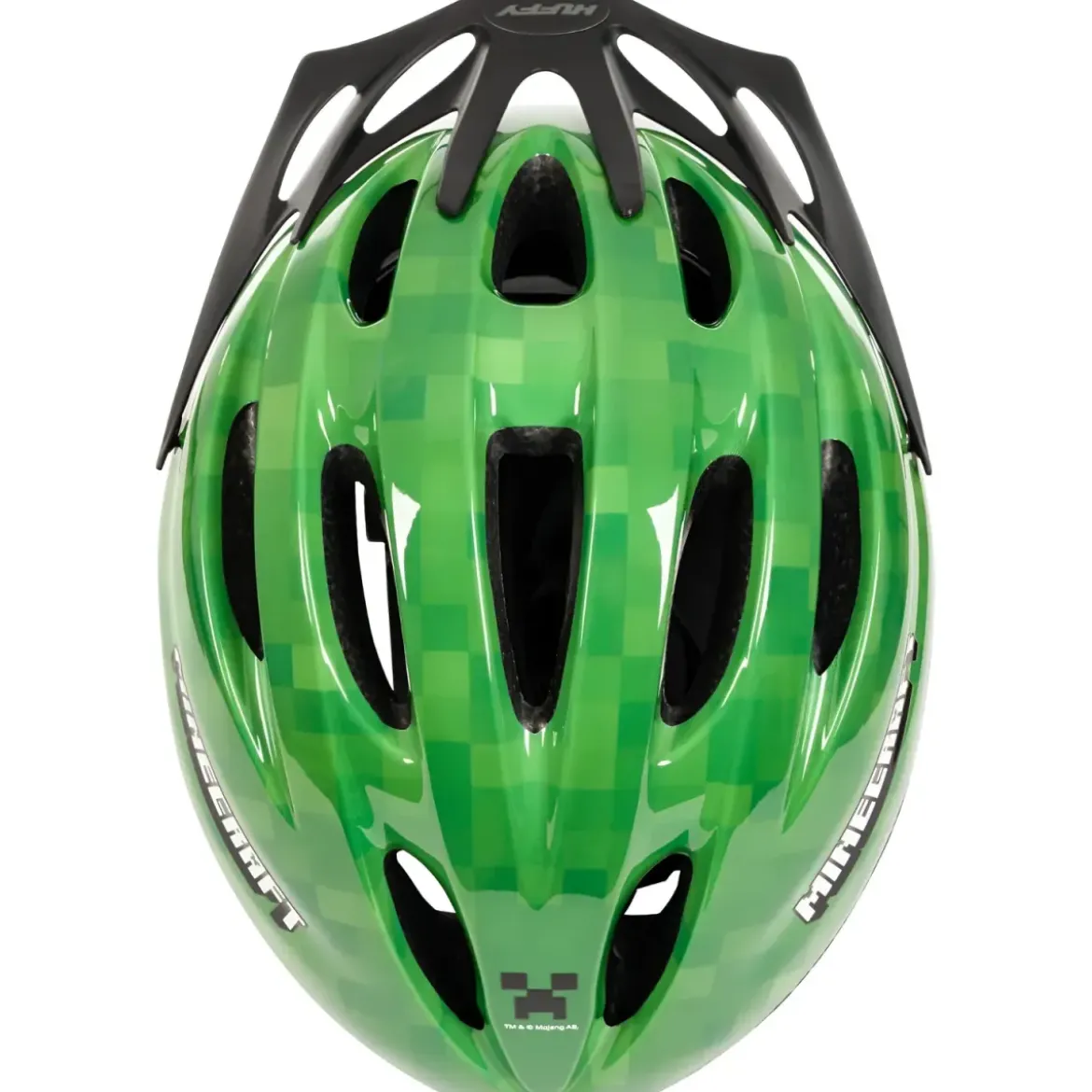Casco per Bambini Minecraft 50–54 cm Certificato per Bici Regolabile