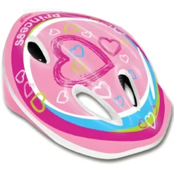 Casco Protezione Easy Girl Taglia 52-56cm Regolabile Bicicletta