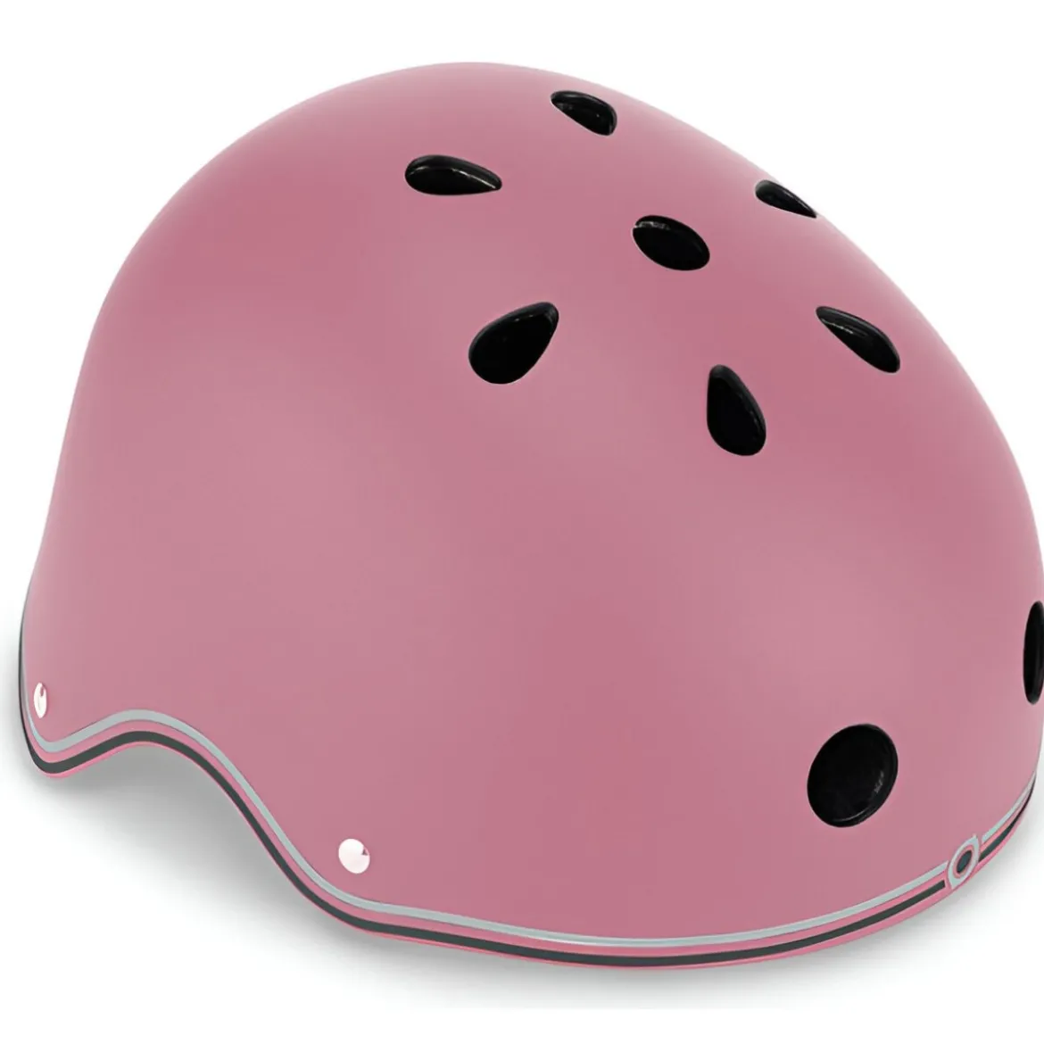 Casco Regolabile per Bambini XS-S Ø 48-53 cm Rosa Pastello Luce LED
