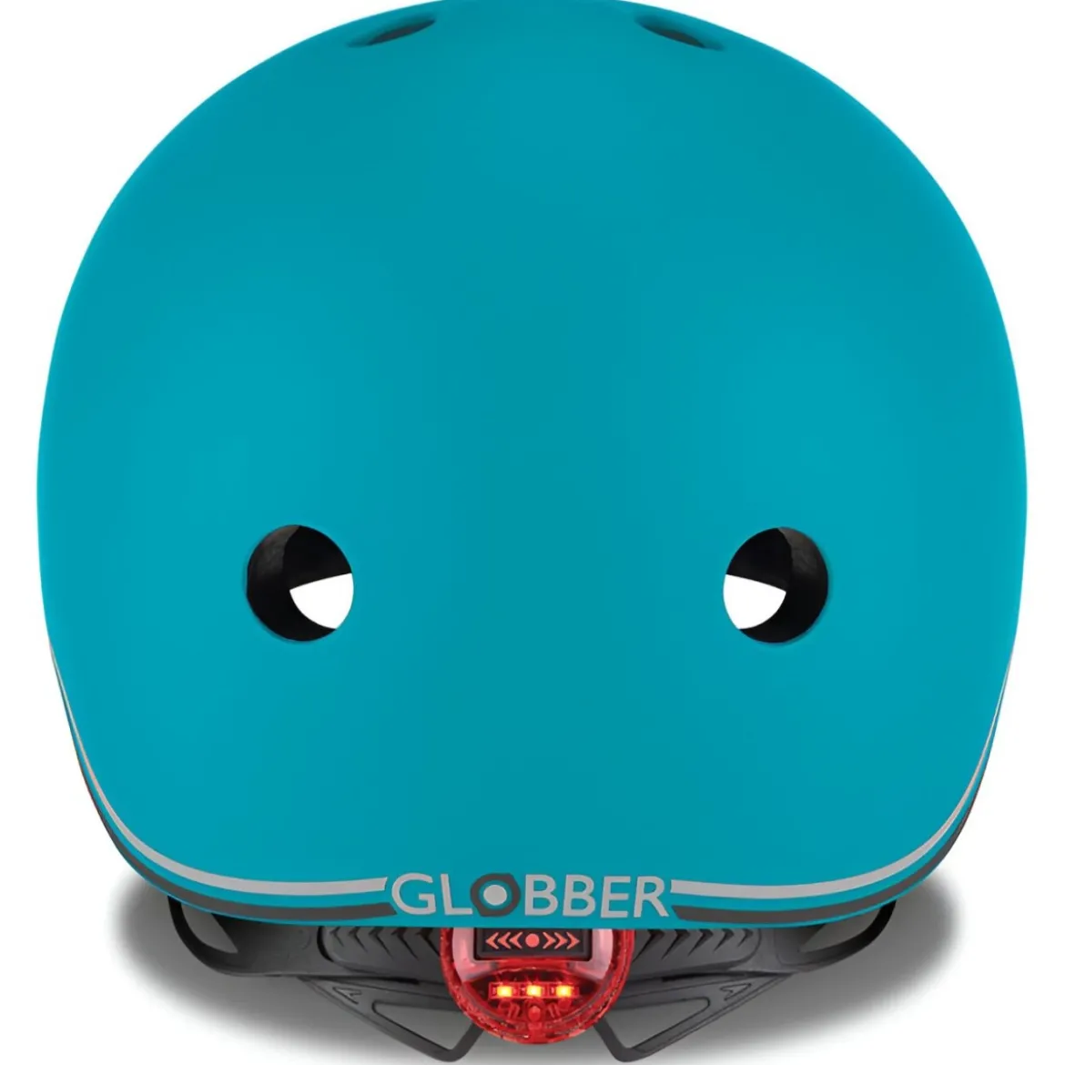 Casco Regolabile per Bambini XXS/XS Ø 48-51 cm Verde Acqua Luce LED