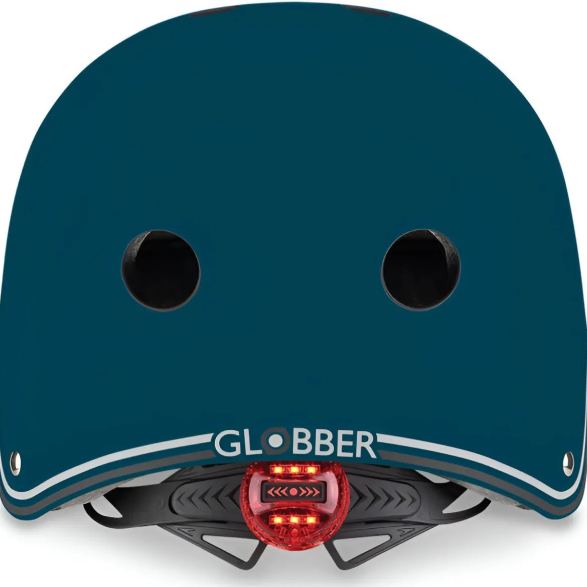 Casco Regolabile per Bambini XS-S Ø 48-53 cm Blu Petrolio Luce LED