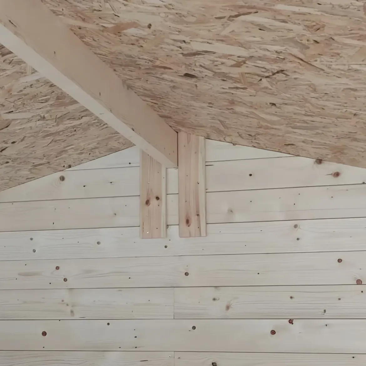 Casetta Armadio in Legno 2X1 con Pavimento Rimessa Attrezzi da Terrazzo Giardino