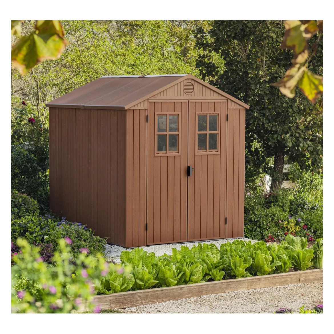 Casetta da Esterno Keter Darwin con Pavimento 190x244 cm