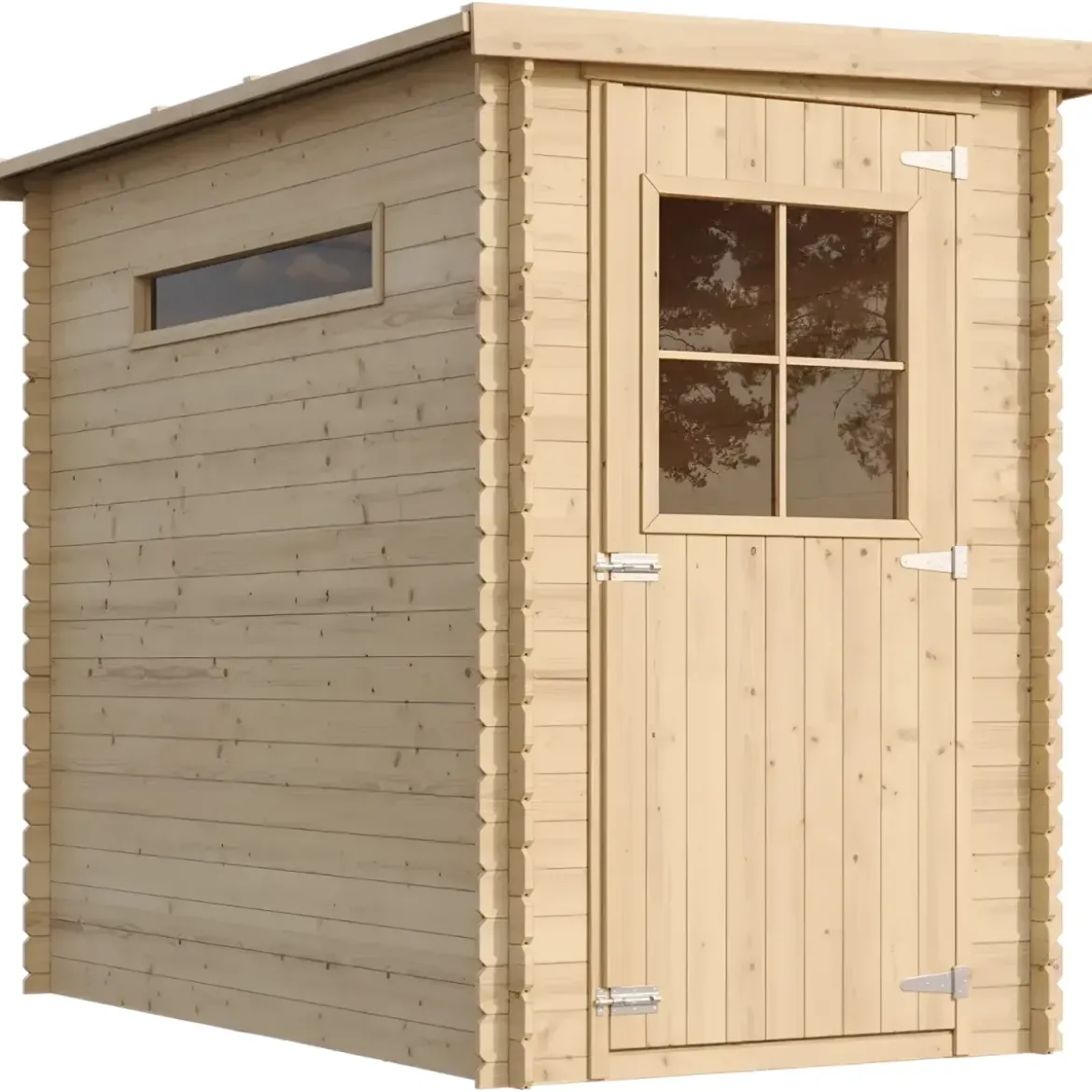 Casetta da Giardino in Legno 144x239x198 cm 19 mm con Pavimento