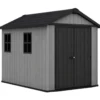 Casetta da Giardino Keter Newton Plus in Resina Grigio 230x287 cm
