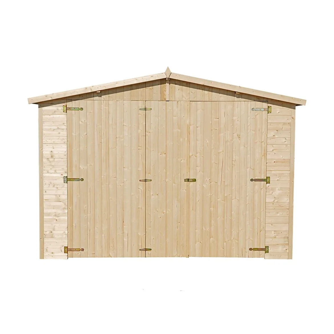 Casetta Garage in Legno 3x5 mt a Pannelli Box Parcheggio Auto Carport
