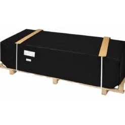 Casetta in Legno da Giardino Block House 2x2 m con Porta Finestrata